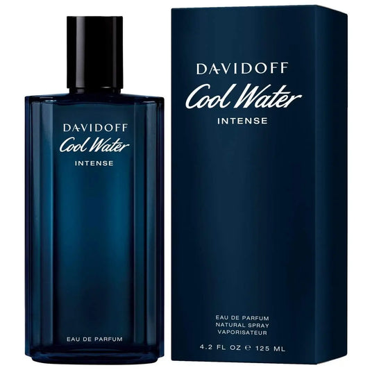 Cool Water Intense Cologne By Davidoff Eau De Parfum Spray 4.2oz/125ml For Men - Vitamins X